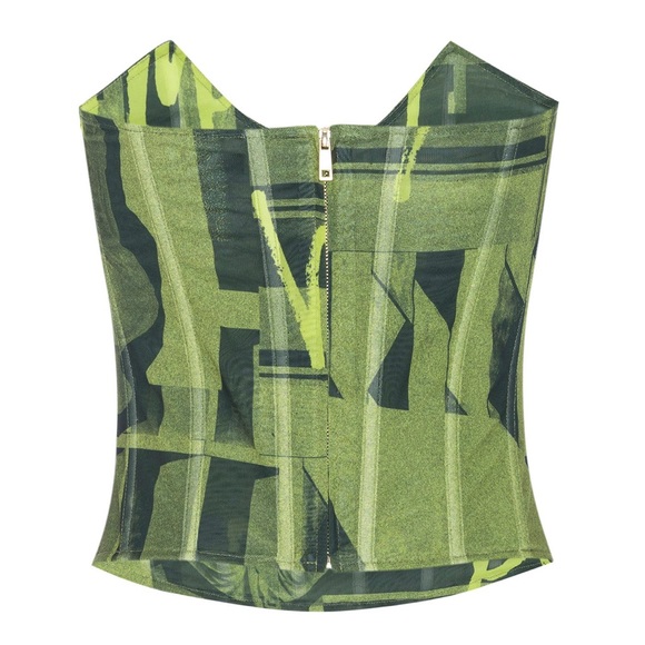 Miaou // Leia Corset // Stone Green - Picture 3 of 3